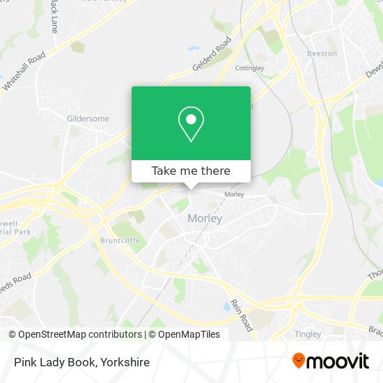 Pink Lady Book map