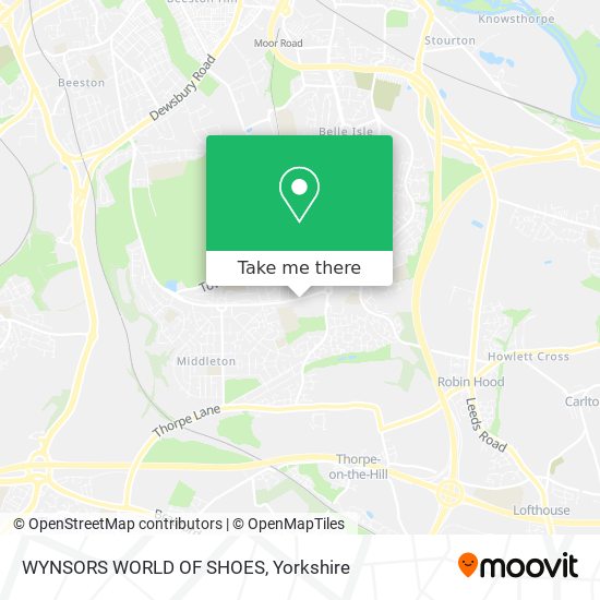 WYNSORS WORLD OF SHOES map