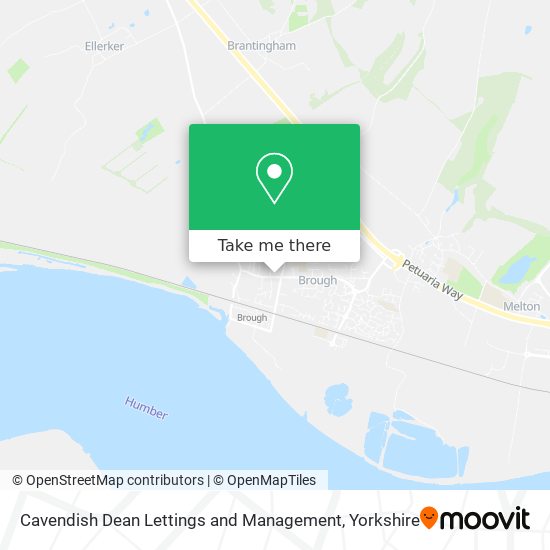 Cavendish Dean Lettings and Management map