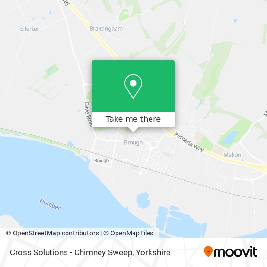 Cross Solutions - Chimney Sweep map
