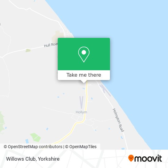 Willows Club map