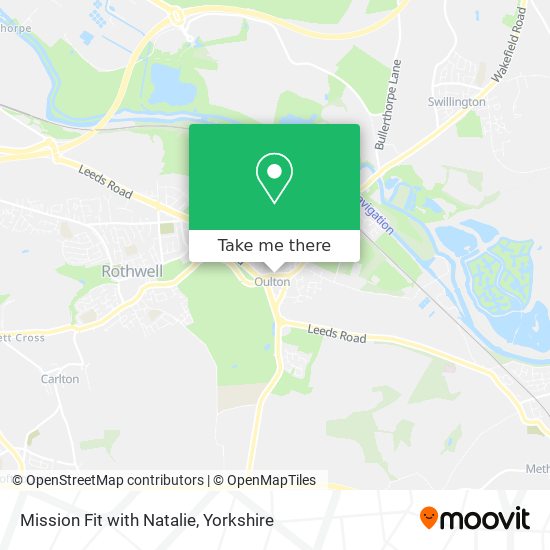 Mission Fit with Natalie map