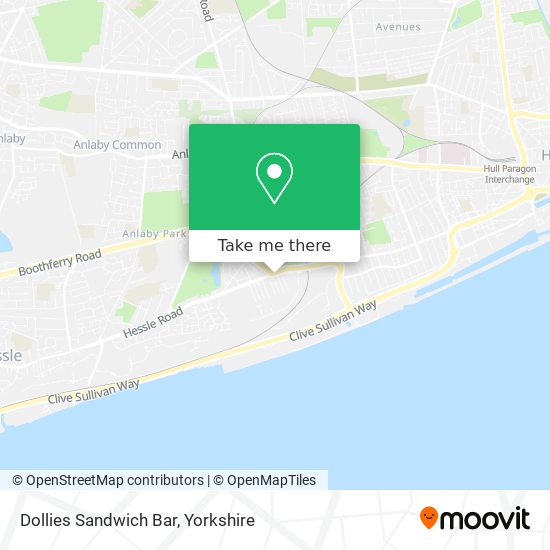 Dollies Sandwich Bar map