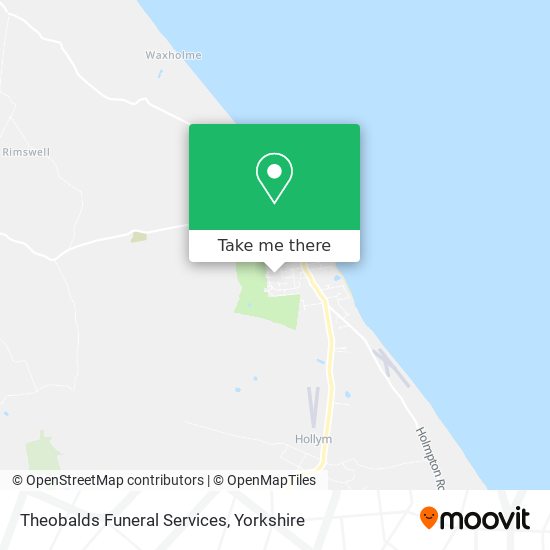 Theobalds Funeral Services map