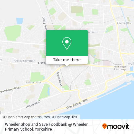 Wheeler Shop and Save Foodbank @ Wheeler Primary School map