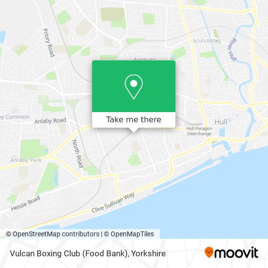 Vulcan Boxing Club (Food Bank) map