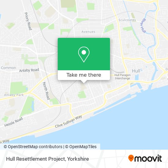 Hull Resettlement Project map