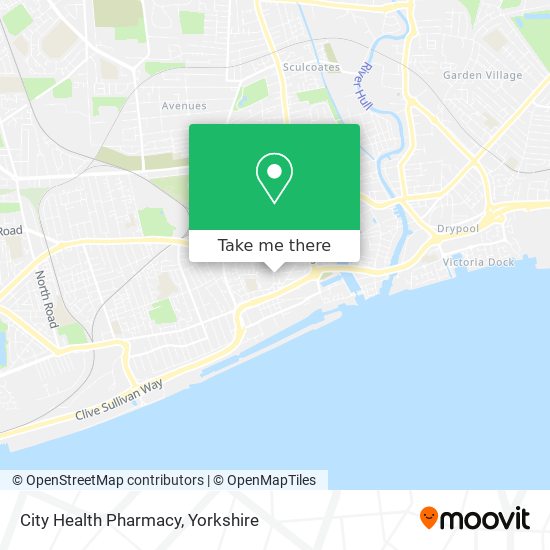 City Health Pharmacy map