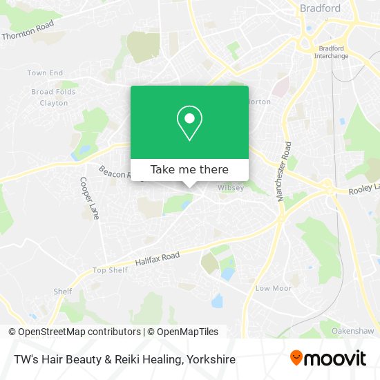 TW's Hair Beauty & Reiki Healing map