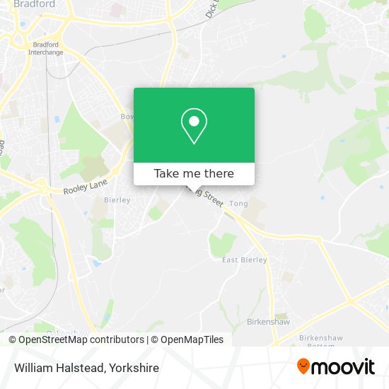 William Halstead map