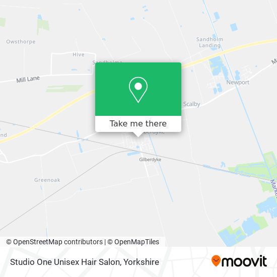 Studio One Unisex Hair Salon map
