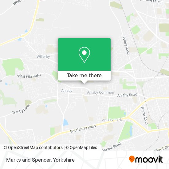 Marks and Spencer map