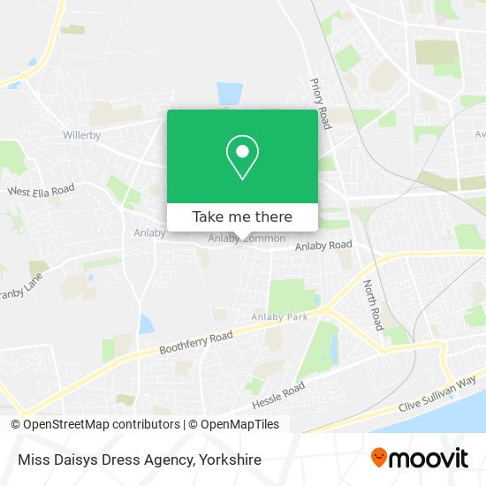 Miss Daisys Dress Agency map