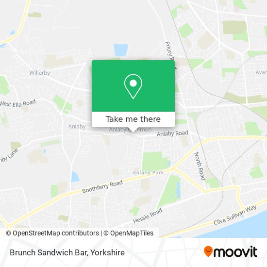 Brunch Sandwich Bar map