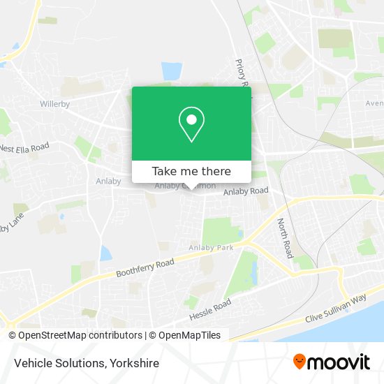Vehicle Solutions map
