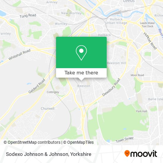 Sodexo Johnson & Johnson map