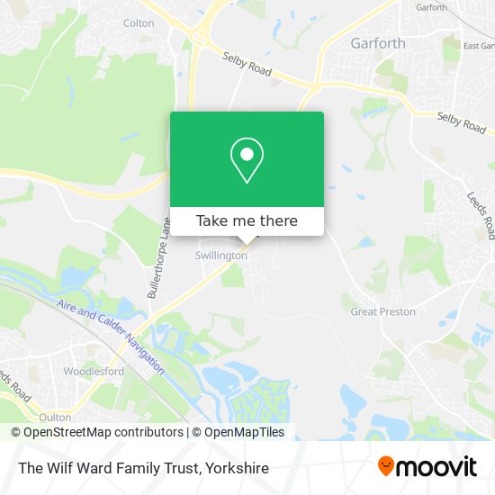 The Wilf Ward Family Trust map