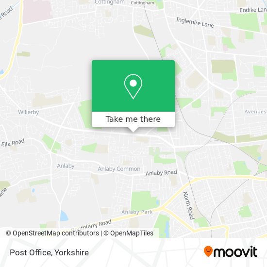 Post Office map