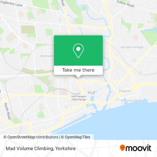 Mad Volume Climbing map