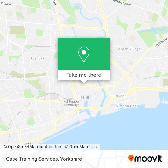 Case Training Services map