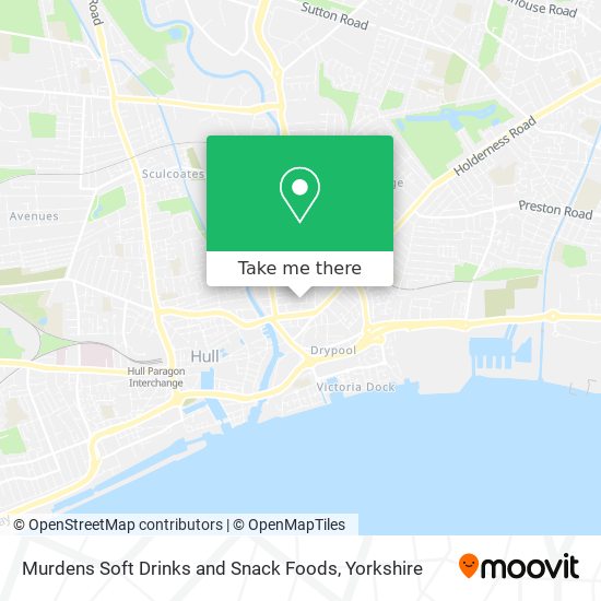Murdens Soft Drinks and Snack Foods map