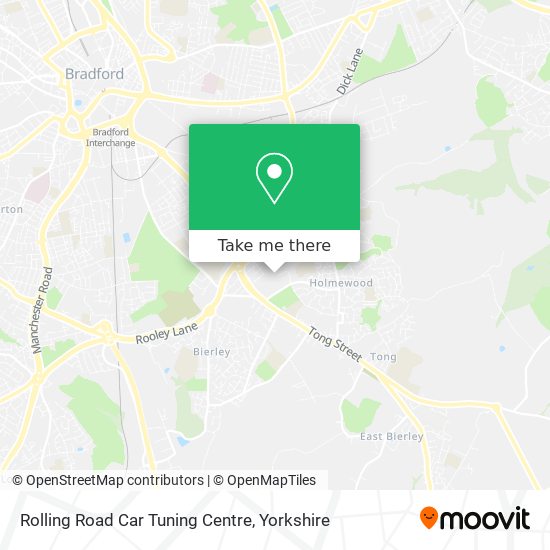 Rolling Road Car Tuning Centre map