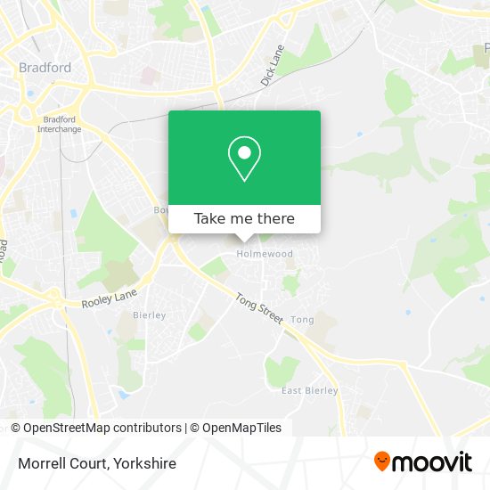 Morrell Court map