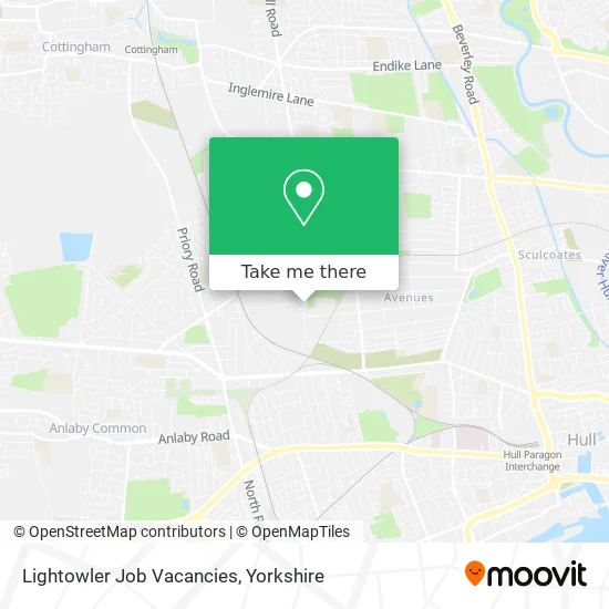 Lightowler Job Vacancies map