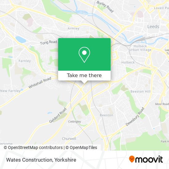 Wates Construction map