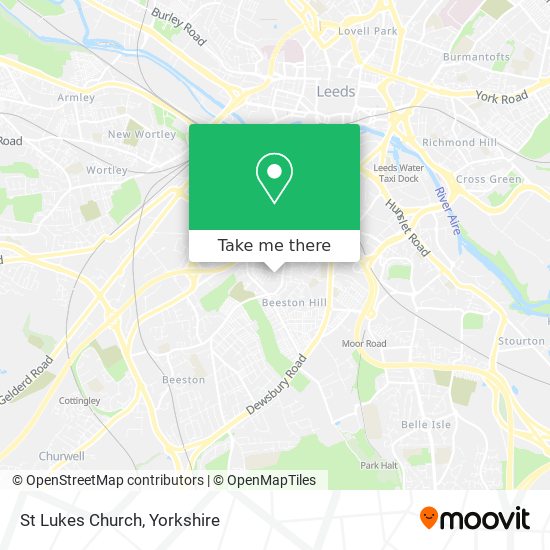 St Lukes Church map