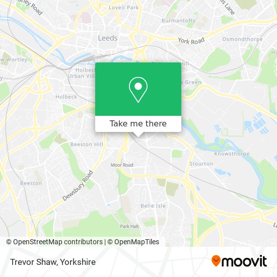 Trevor Shaw map