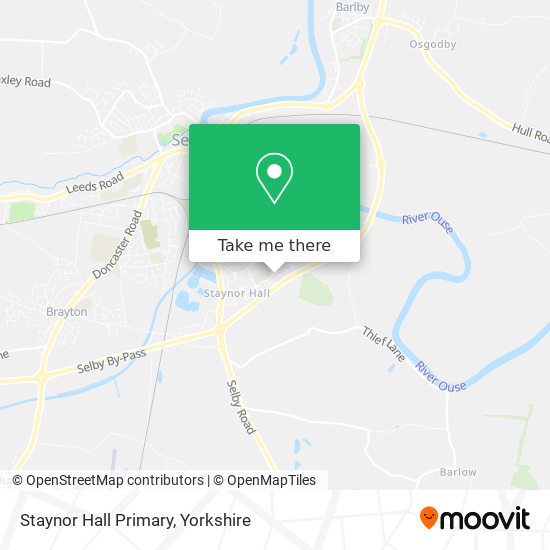 Staynor Hall Primary map