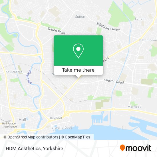 HDM Aesthetics map