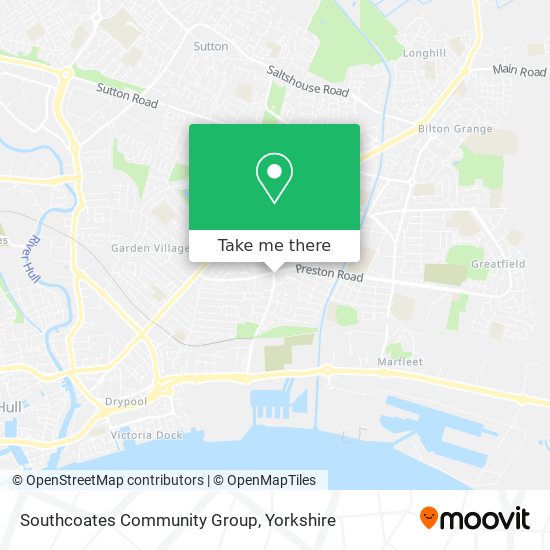 Southcoates Community Group map
