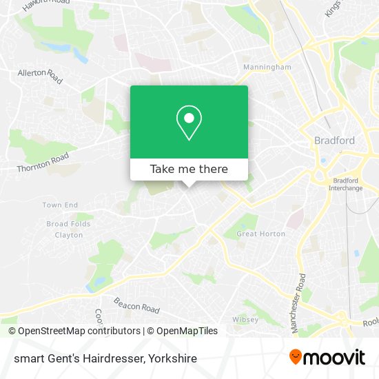 smart Gent's Hairdresser map