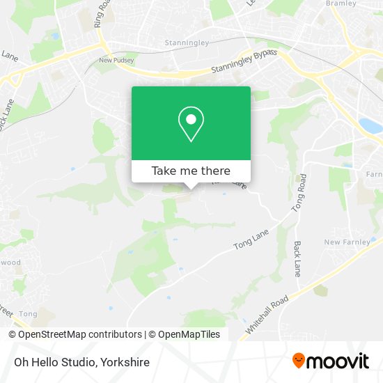 Oh Hello Studio map