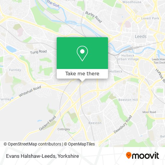 Evans Halshaw-Leeds map