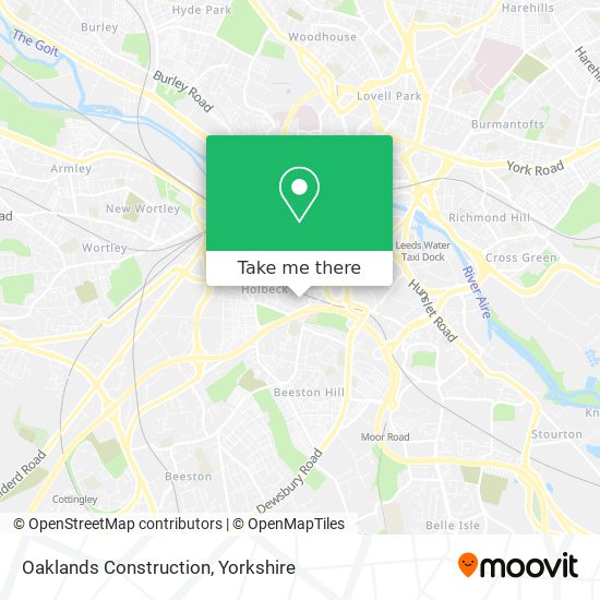 Oaklands Construction map