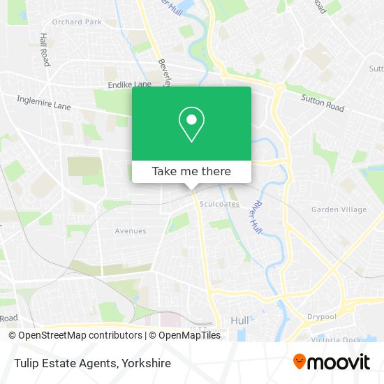 Tulip Estate Agents map