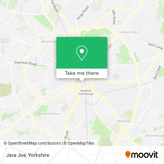 Java Joe map