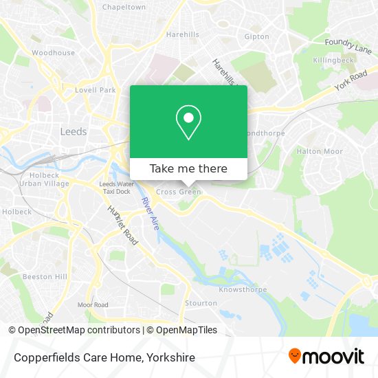 Copperfields Care Home map