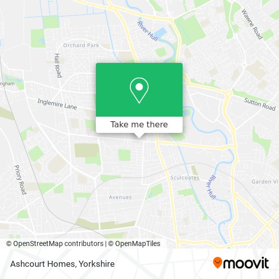 Ashcourt Homes map