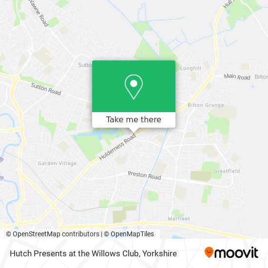 Hutch Presents at the Willows Club map