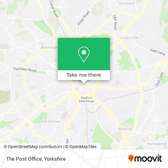 The Post Office map