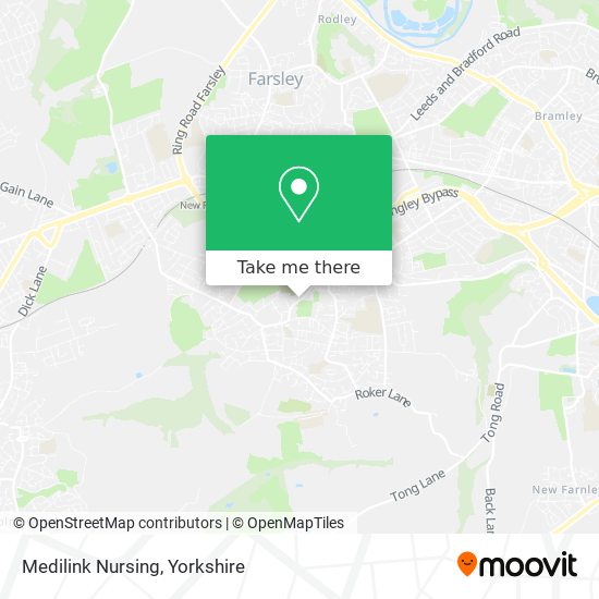 Medilink Nursing map