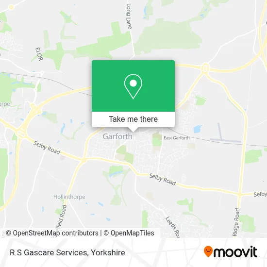 R S Gascare Services map