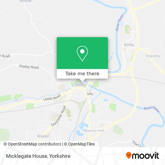 Micklegate House map