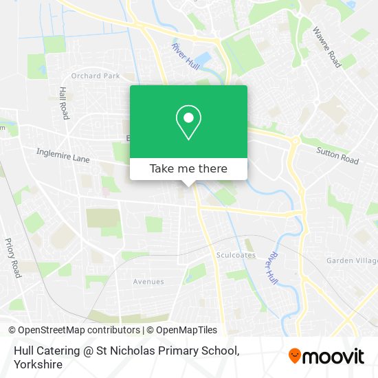 Hull Catering @ St Nicholas Primary School map