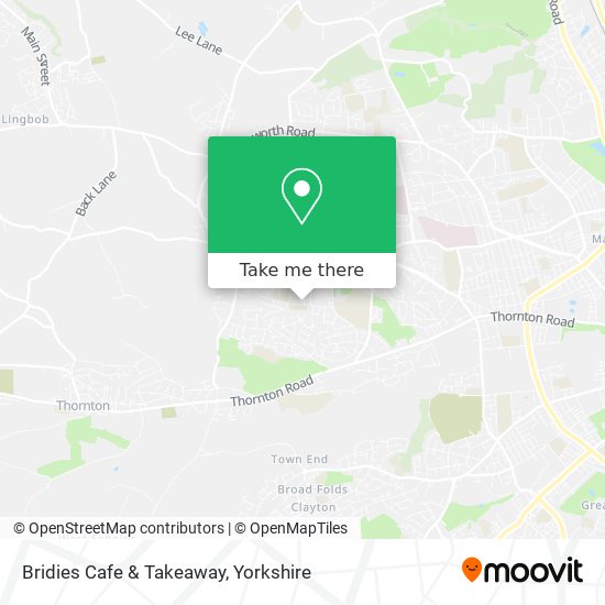 Bridies Cafe & Takeaway map