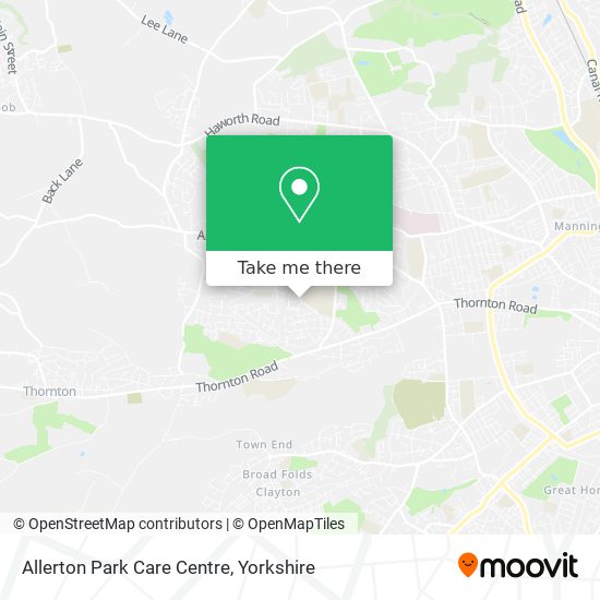 Allerton Park Care Centre map